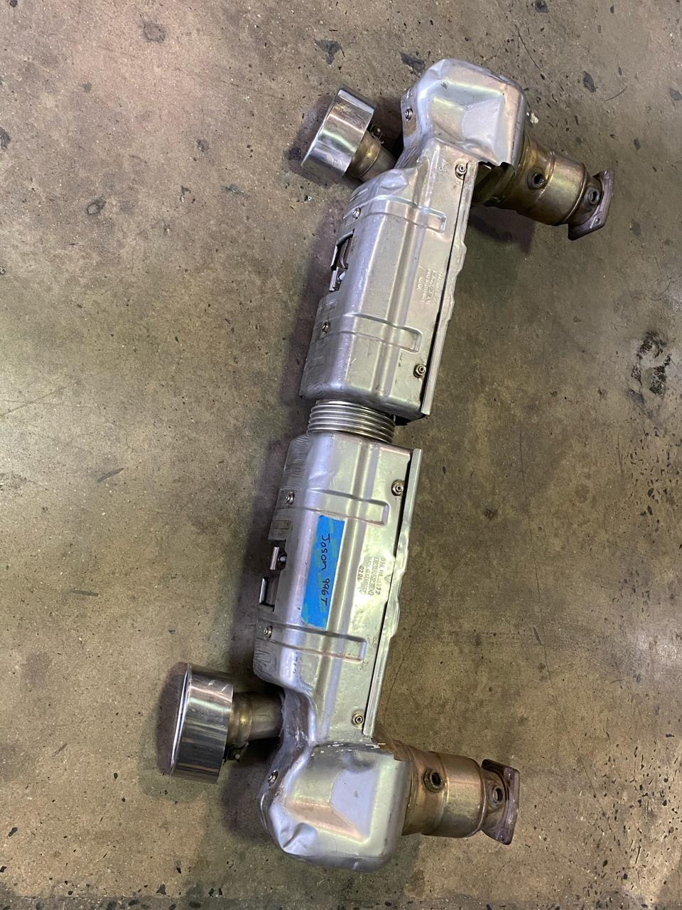 Engine - Exhaust - Complete 996 GT2 Stock Exhaust w/ Tips - Used - 2002 to 2005 Porsche GT2 - 2002 to 2005 Porsche 911 - Middlesex, NJ 08846, United States