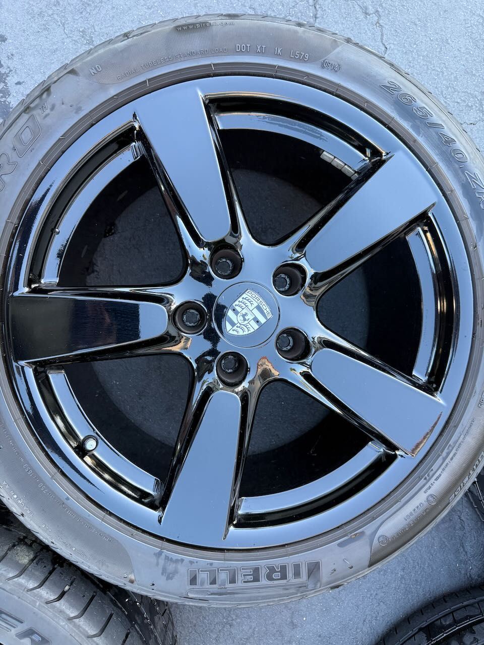 Wheels and Tires/Axles - 19" Factory OEM 981 Cayman S wheels Gloss Black - Used - Irvine, CA 92614, United States