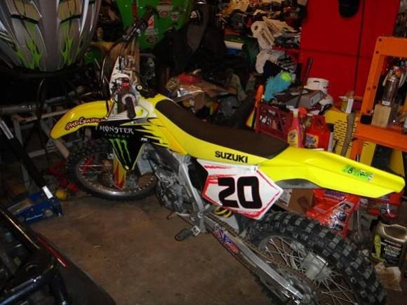 my 2005 RMZ 450