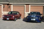 1965 Mustang Coupe & 2008 Shelby GT