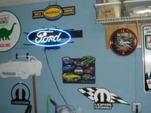 Neon Ford sign