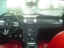 Interior View. GT/CS Shifter Bezel &amp; GT-500 Pedals