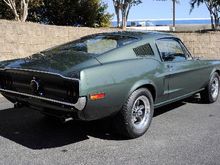 68 Bullitt rear