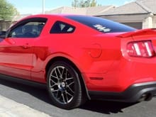 Ford Racing forged GT500 wheels