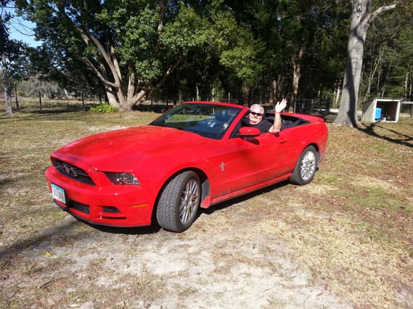 My second Mustang a 2014 the same as my 2013 but it is a convertible. Took it to Florida for the winter, I'm a snowbird from Iowa.