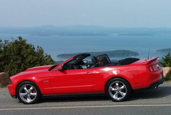 My mustang GT 2011 Red Race