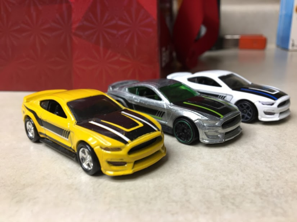 Hot Wheels GT350Rs....love the ZAMAC.