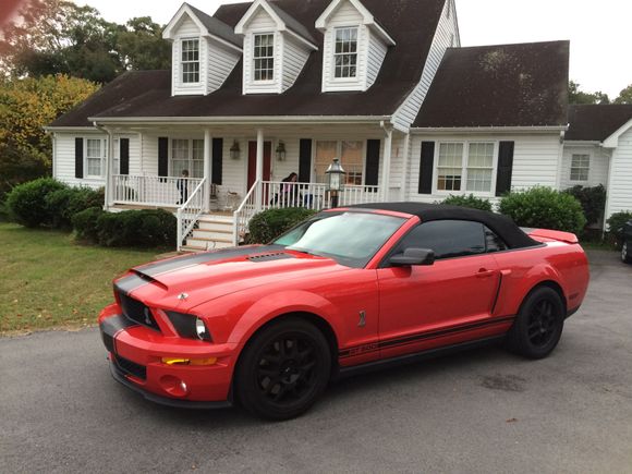 My 2007 Mustang Shelby GT500.