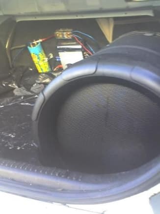 12&quot; amplified sub