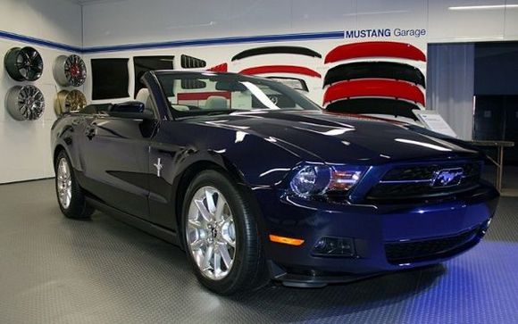 ford racing mustang convertible