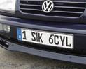 Custom European License Plates