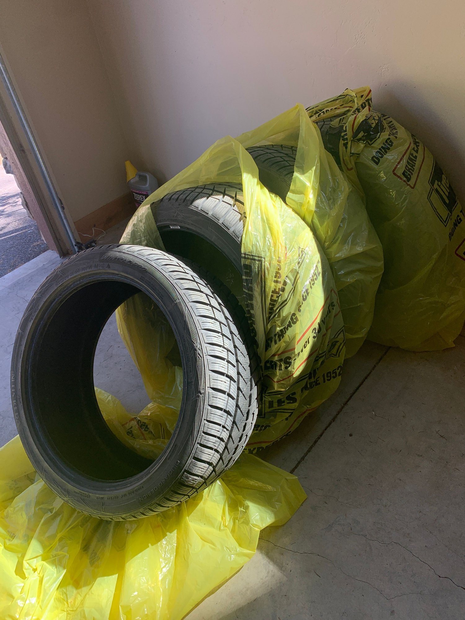 Wheels and Tires/Axles - Four (4) Wintrac Pro Winter Tires 275/40R 21 107W (almost new) - Used - All Years Volvo XC90 - Bigfork, MT 59911, United States