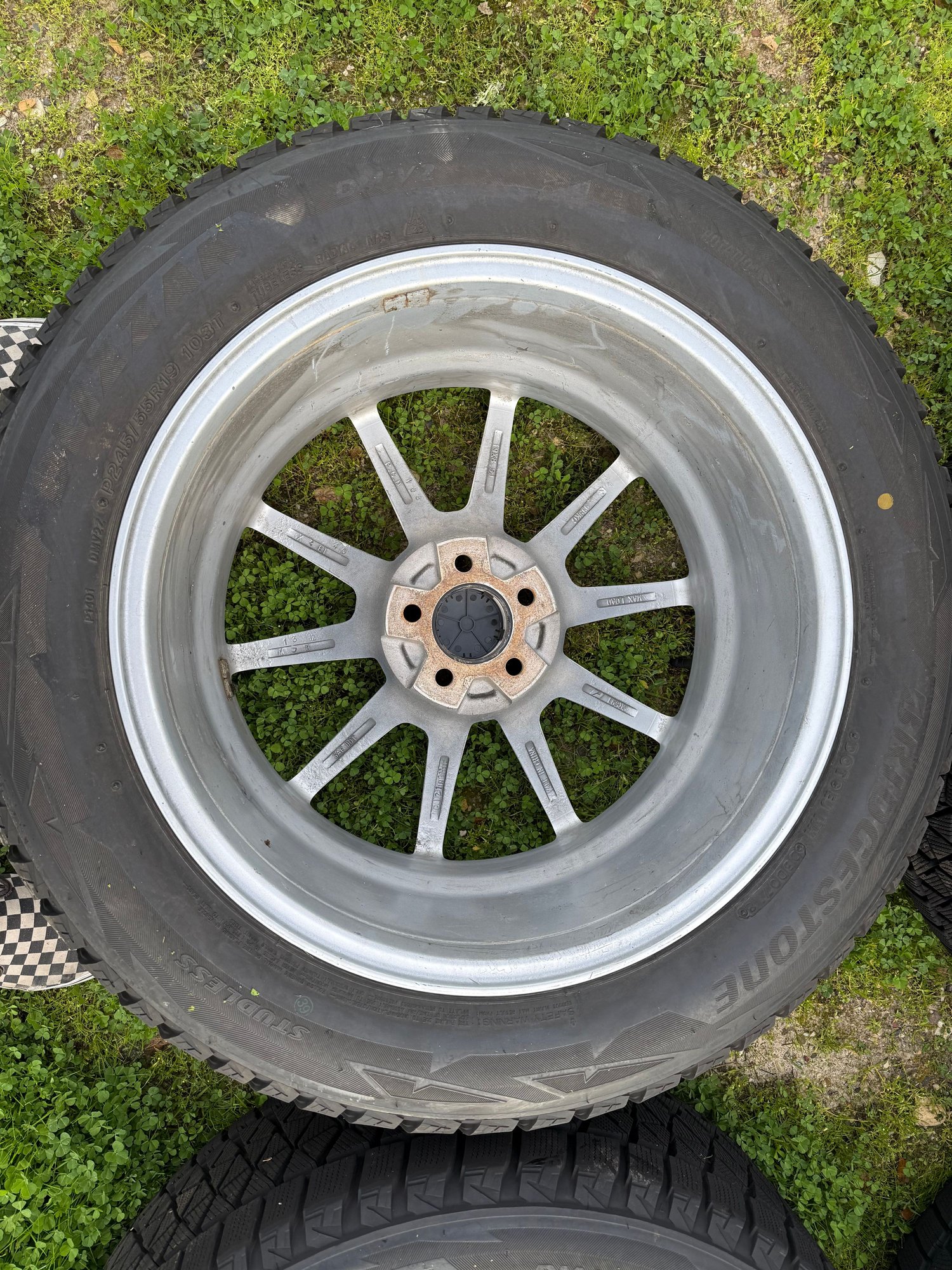 Wheels and Tires/Axles - 19 inch Winter wheels/tires for Volvo, off XC90 - Blizzaks - $500 o.b.o. - Used - 0  All Models - Monterey, CA 93940, United States