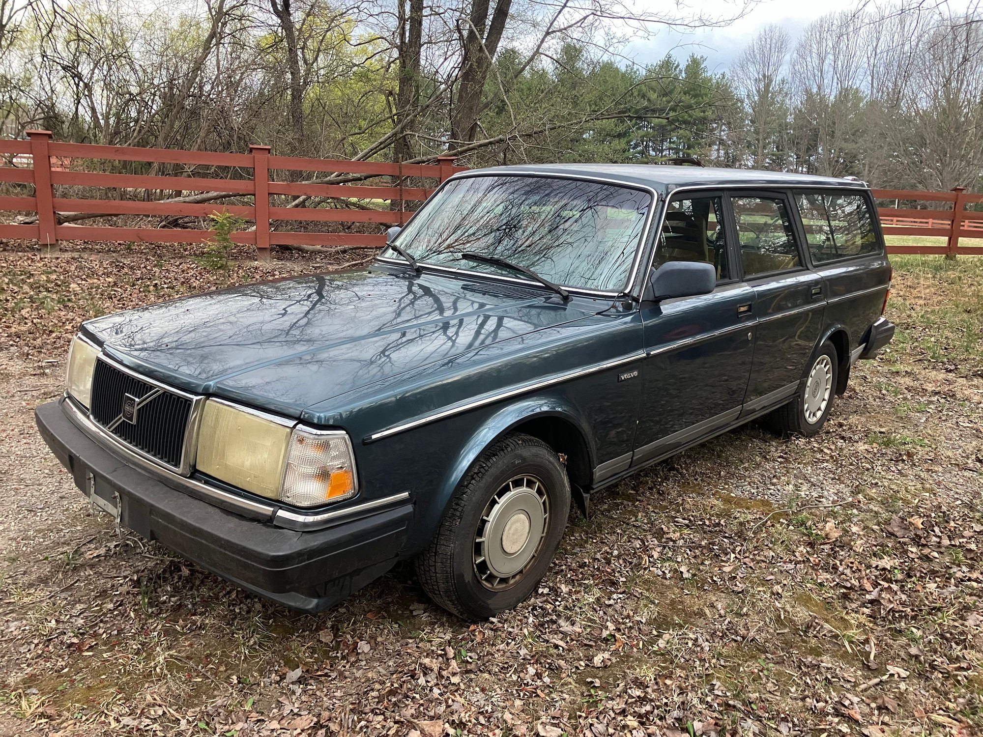 1987 Volvo 244 - 1987 240 DL Wagon - Used - VIN Y240DLYY1987Y804 - 300,000 Miles - 4 cyl - Manual - Wagon - Blue - Frederick, MD 21771, United States