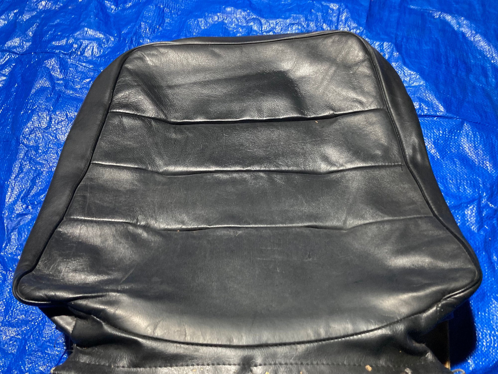 Interior/Upholstery - Volvo 740 744 745 original black both fronts leather seat covers - Used - 1982 to 1992 Volvo 740 - Sacramento, CA 95831, United States