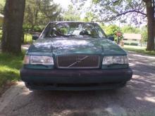 front view after corners were put in
