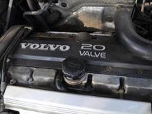 Closeup of Volvo engine