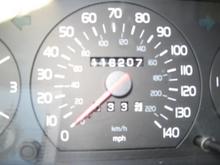 116 207miles... now reads 116 330miles