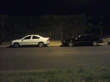 The BlackLion and a white volvo s60