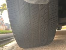 right front tire