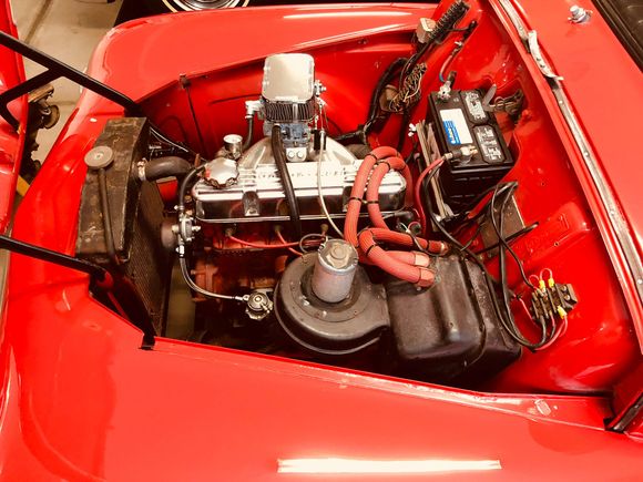Left side view of B20 Engine