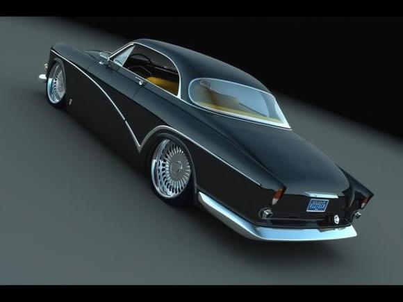 1966 Volvo Amazon Custom Coupe by Bo Zolland Rear Angle Tilt 2 1024x768