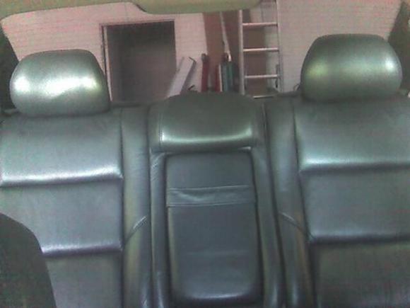 rear center seat