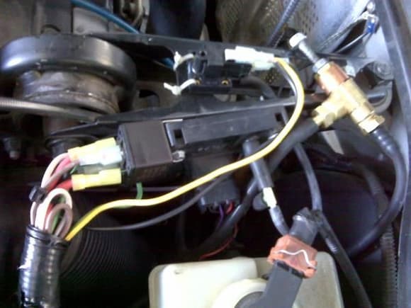 pump relay, pressure switch, manual boost control, and MAP sensor for the gauge