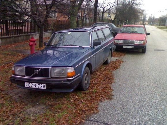 My VOLVO 240 one before mending.