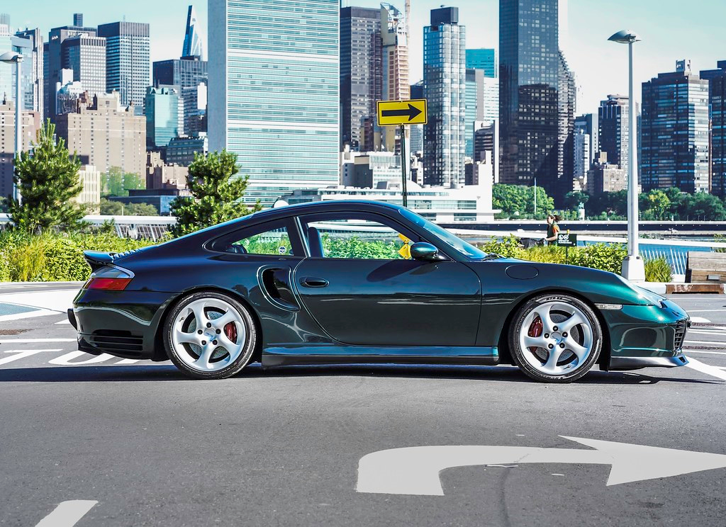 Rare Spec 996 Turbo 6 Speed Forest Green Black Interior Sunroof