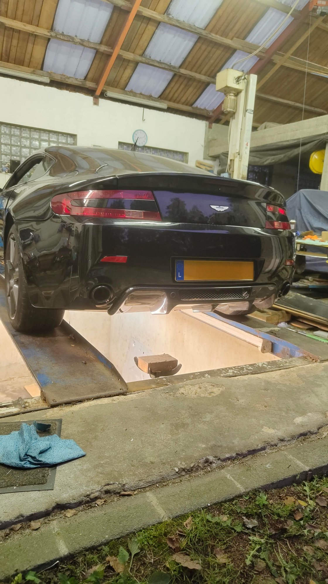 N420 diffusor installed