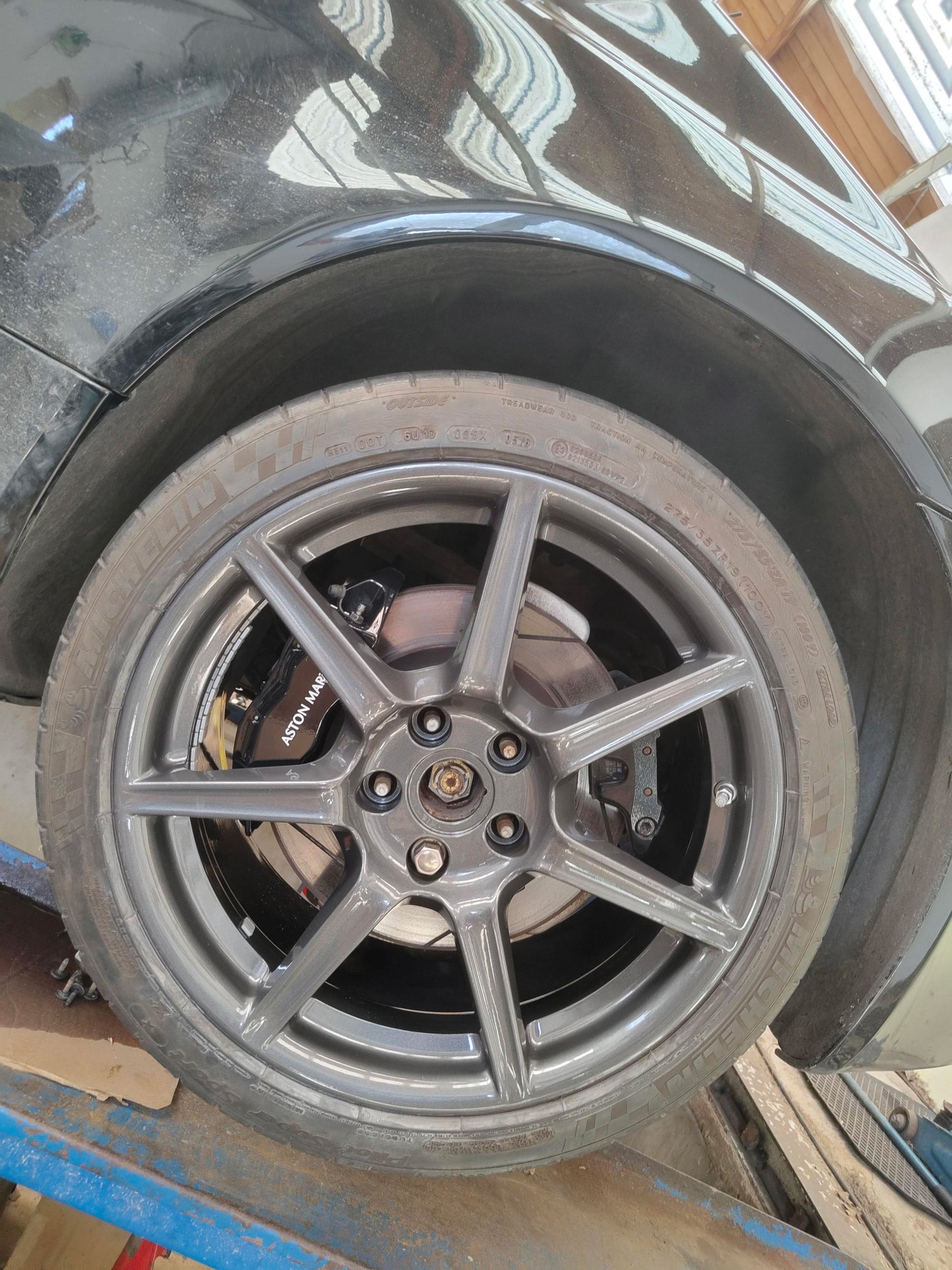 Anthracite wheels + black calipers