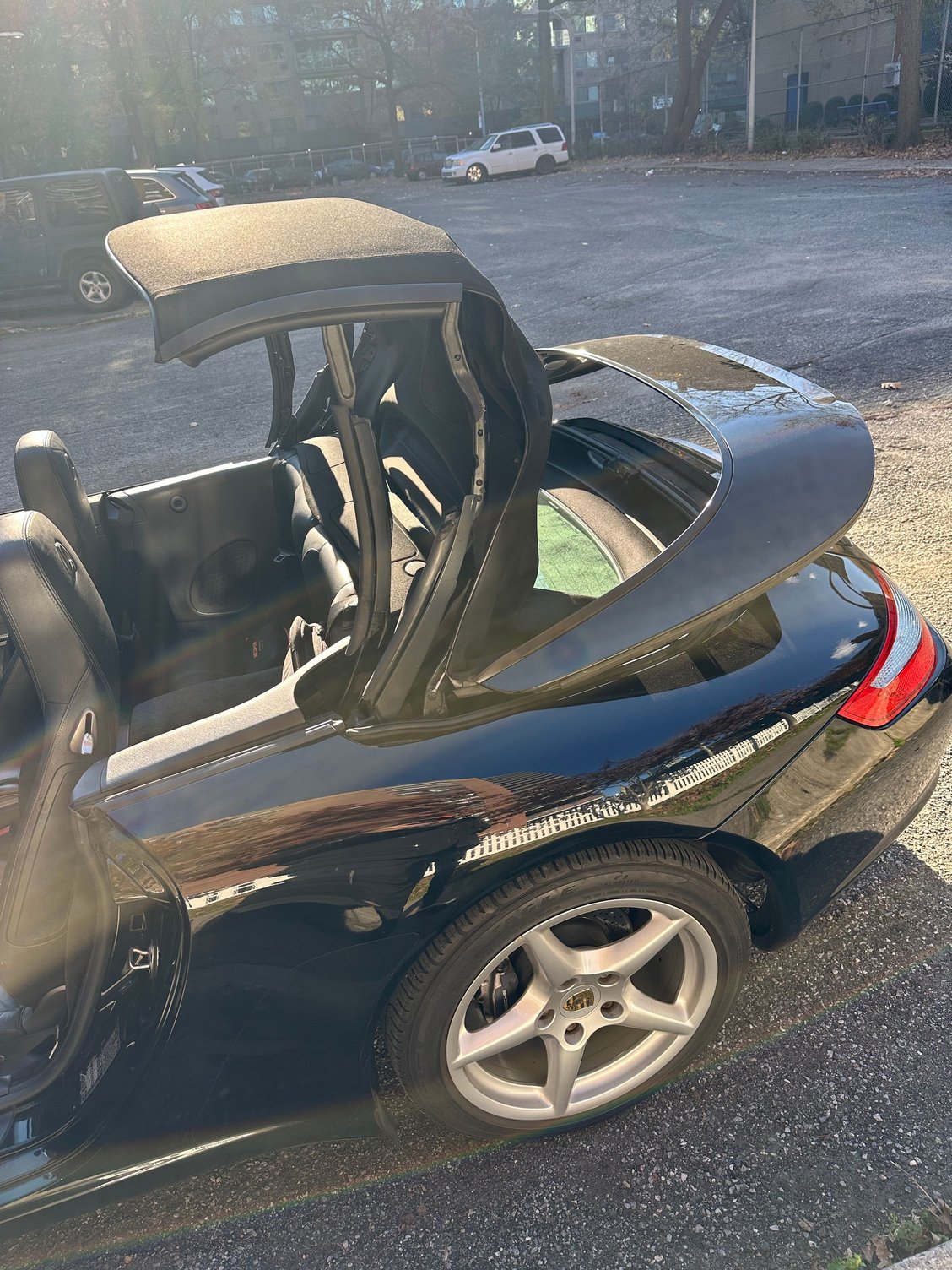 Convertible top stuck half way after new driving mechanism Porsche Forum and