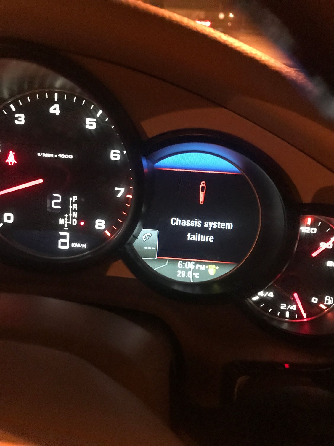 Chassis system failure " error Porsche Forum and