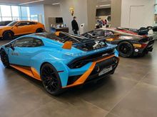 Alongside a Lamborghini Huracan GT3 EVO.