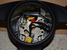 Up-Close View of Steering Wheel
