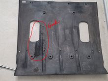 Inside of the undertray