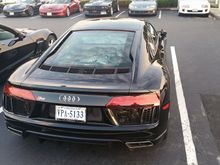 All new Audi R8 V10 in Virginia Beach, Virginia. Thanks to Chris Stogner.