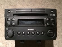 Original Bose head unit that came from my 2006 Nissan 350 Z