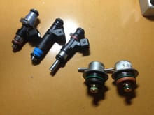 Trio of fuel injectors & 3.8 vs. 5.0 bar FPR