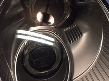 Driver side headlight