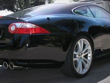 Jaguar with QuickSilver Exhuast fitted