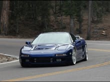 NSX in Mountains outside of Vegas