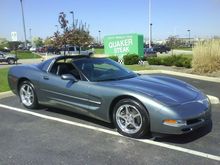 2003 Spiral Gray Corvette