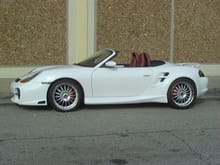 TA style front on boxster and custom widebody kit with 997 vents