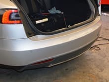 2013 Tesla Model S Parking Senor System by Rydeen Mobile Electronics Installed at Al &amp; Eds Marina Del Rey