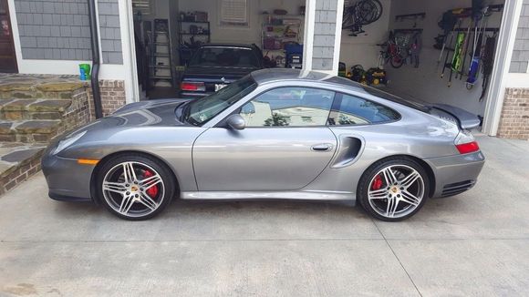 2002 996tt with OEM 19" 997tt wheels