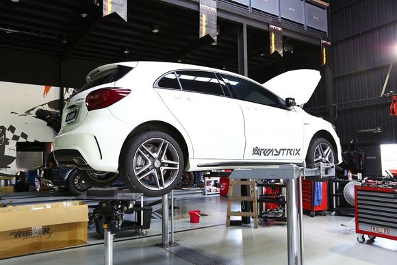 Mercedes-Benz A45 CLA45 AMG Performance Valvetronic Exhaust System by Armytrix