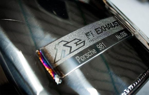 Porsche 981 Boxster / Cayman x Fi Exhaust