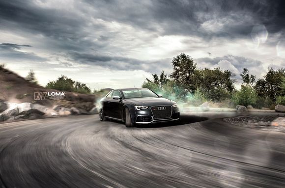 Konkave Audi Tuning Felgen für den Audi RS5 von LOMA Wheels.